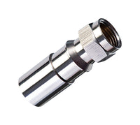 Ideal Cable RG6 Quad Compression Connector 10 pk