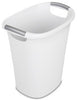 Sterilite 10638006 15.75" X 11" X 16.25" 6 Gallon White Ultra Wastebasket (Pack of 6)
