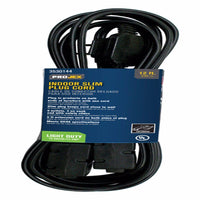 Projex Indoor 12 ft. L Black Extension Cord 16/2 SPT-2