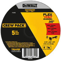 Cut Off Wheel .045" 5Pk