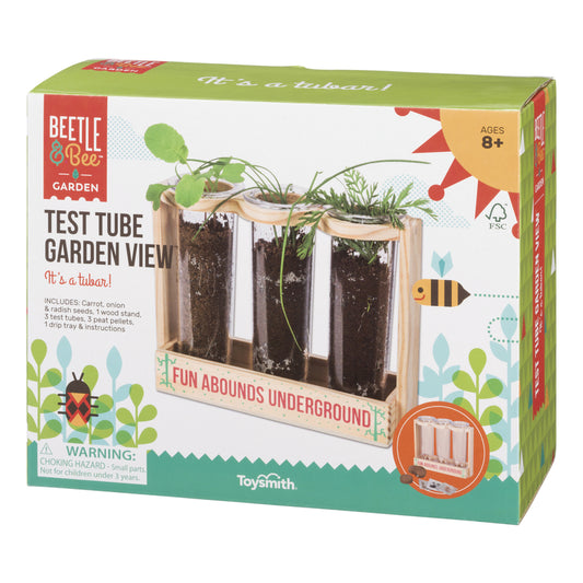 Toysmith Beetle & Bee Test Tube Garden View Garden Kit 1 pc