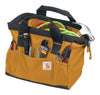 Carhartt Trade 11 in. W X 7-1/2 in. H Polyfiber Tool Tote Brown