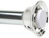 Zenith Products Zenna Home Shower Curtain Rod 72 in. L Chrome Silver