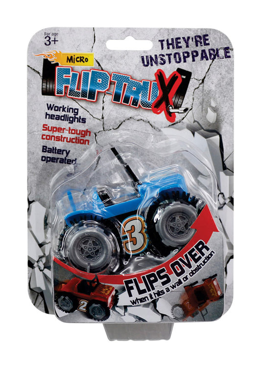 Micro Flip Trux Toy Truck Plastic Assorted (Pack of 12)