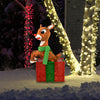 24" Rudolph 3d Prelit Yard Décor Rudolph In Present