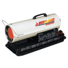 Dura Heat White Metal 1500W 120V 80,000 BTU Forced Air Heater 15.9 H x 30 W x 11.9 D in.