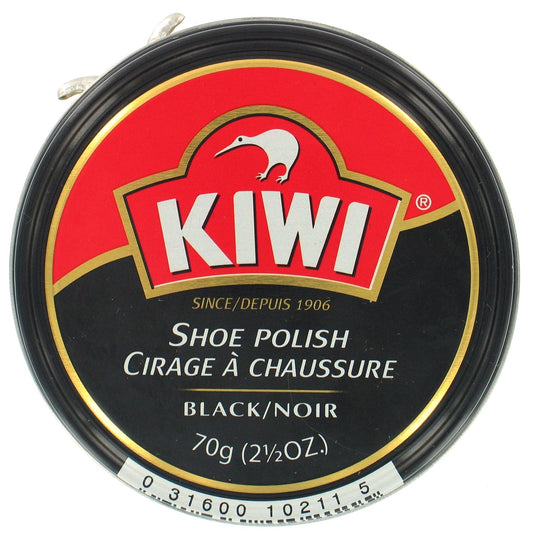 Kiwi 10231 2-1/2 Oz Black Shoe Polish