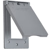 Sigma Engineered Solutions Rectangle Metal 1 gang Vertical GFCI Cover