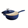 3 Qt Enameled Cast-Iron Series 1000 Covered Saucier - Gradated Cobalt