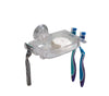 InterDesign  Rain Power lock  Soap Dish  2.2 in. H x 7.5 in. W x 6.1 in. L Clear  Plastic