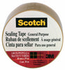 Scotch 1.88 in. W X 54.6 yd L Shipping Tape Clear