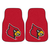 University of Louisville Carpet Car Mat Set - 2 Pieces