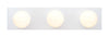 Westinghouse White 3 lights Incandescent Bathroom Bar Fixture Wall Mount