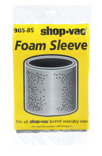 Shop-Vac 12.5 in.   L X 8 in.   W Wet/Dry Vac Foam Filter Sleeve 1 pk