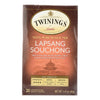 Twining's Tea Smoky China Tea - Lapsang Souchong - Case of 6 - 20 Bags