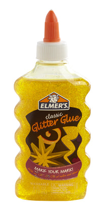 Elmer'S E322 6 Oz Yellow Classic Glitter Glue