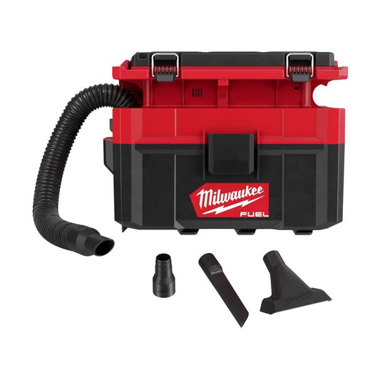 Milwaukee Milwaukee M18 Fuel PACKOUT 2.5 gal. 18 V Black/Red Cordless Tool Wet/Dry Vacuum