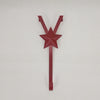 Celebrations  Red  Star Wreath Hanger  Christmas Decor (Pack of 12)