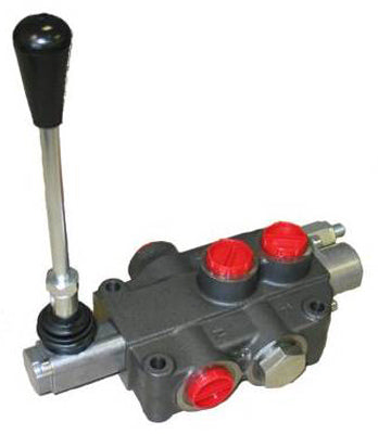 Hydraulic Directional Control Valve, 3-Way, 2-Spool, 21 GPM
