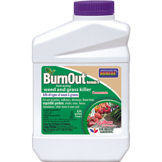 Bonide BurnOut FII Weed and Grass Killer Concentrate 16 oz