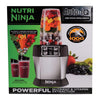 Ninja Black/Silver Metal/Plastic Blender 24 oz 2 speed
