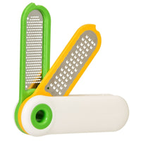 Progressive Prepworks Green/Yellow/White ABS/Stainless Steel Flip Grater