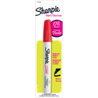Uni Paint Marker, Regular Tip, Red (Pack of 6)