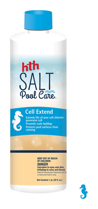 hth Salt Pool Care Liquid Cell Extend 1 qt (Pack of 4).
