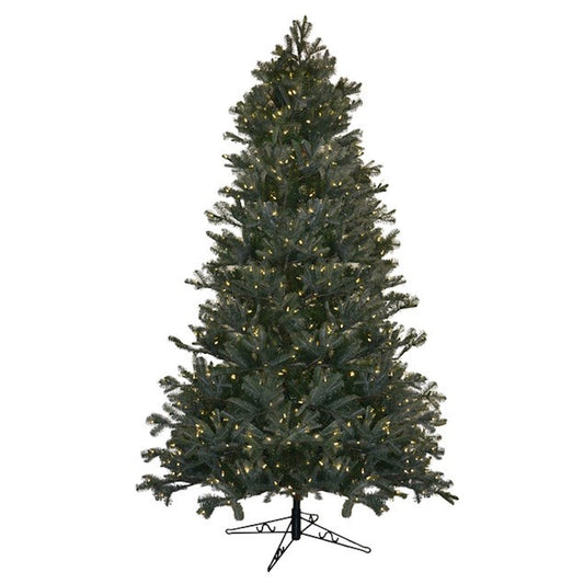 Celebrations Multicolored Majestic Fraser Fir Color Changing Artificial Tree 7 H ft. x 48 Dia. in.