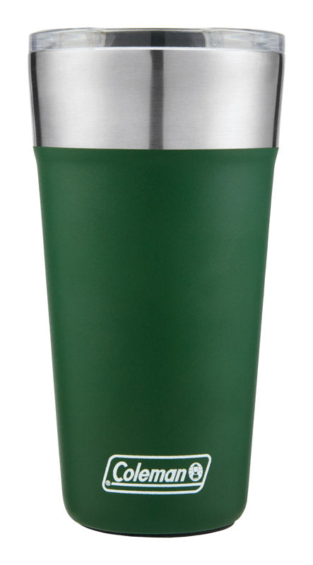 Coleman Stainless Steel Brew Heritage Green BPA Free Insulated Tumbler 20 oz.