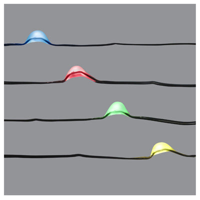 Microdot LED String Light Set, 100 Multi-Color Lights