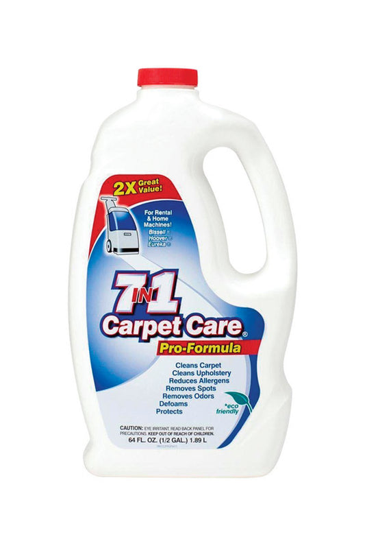 Kent 7-In-1 Concentrated Formula Carpet Cleaner Liquid 64 oz. for Steam Style Machines
