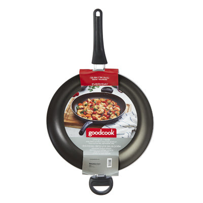 One Pot Meal Fry Pan, Non-Stick Aluminum, 13.5-In.