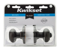 Kwikset 93001-868 Venetian Bronze Cove™ Privacy Knob Lockset