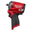 Milwaukee M12 FUEL 12 V 3/8 in. Cordless Brushless Stubby Impact Wrench Tool Only