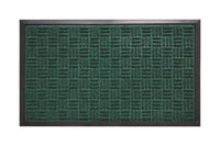 Bacova Guild  Saver II  Green  Rubber  Nonslip Floor Mat  30 in. L x 18 in. W