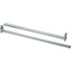 National Hardware 120 in. L Adjustable Bright Steel Closet Rod (Pack of 10)
