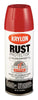 Krylon  Rust Protector  Gloss  Classic Red  Spray Paint  12 oz. (Pack of 6)