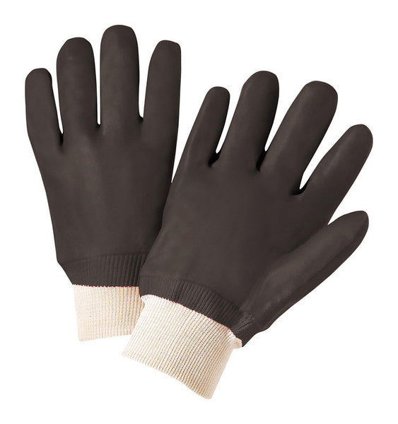 GUANTE DE TRABAJO DE JERSEY NEGRO L