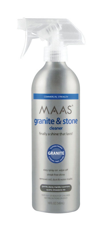 MAAS Lavender Scent Granite and Stone Cleaner 18 oz. Spray (Pack of 6)