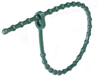 Christmas Garland Ties, Green, 10-Pk. (Pack of 12)