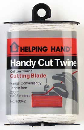 Helping Hand 60042 200' White Cotton Handy Cut Twine (Pack of 3)
