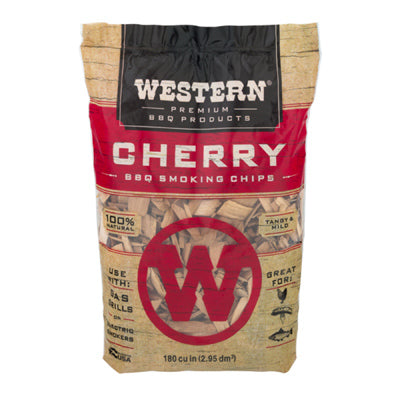 Western Cherry Wood Smoking Chips 180 Cu. In.