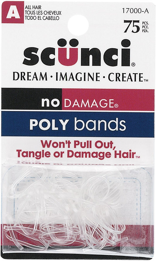 Scunci 1700003a048 Mini Poly Bands (Pack of 3)