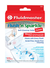 Fluidmaster Flush N' Sparkle No Scent Continuous Toilet Cleaning System 1 oz Liquid