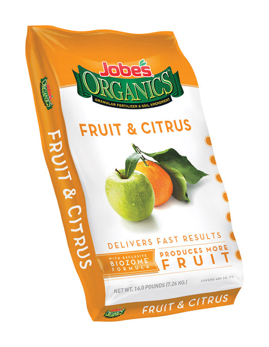 Jobe's Organics Organic Granules Fruit & Citrus Plant Food 16 lb