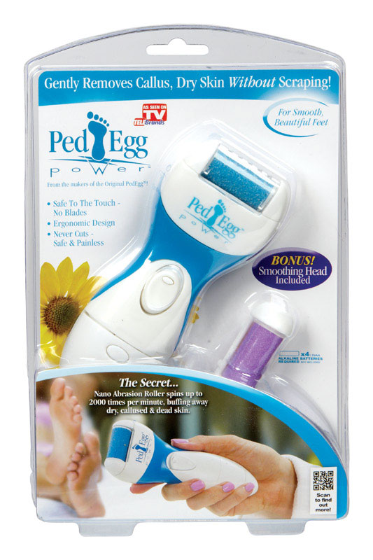 Ped Egg Power Plastic Blue As Seen On TV Theme Foot File