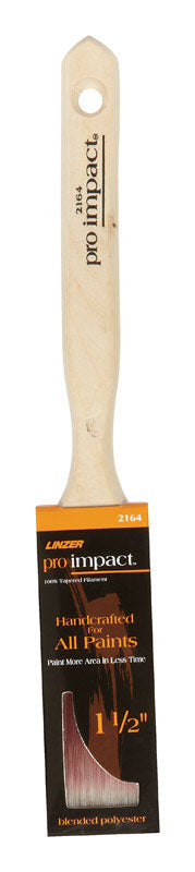 Linzer Pro Impact 1-1/2 in. Flat Paint Brush
