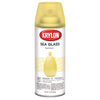 Krylon Sea Glass Semi-Translucent Lemon Spray  Paint 12 oz (Pack of 6)