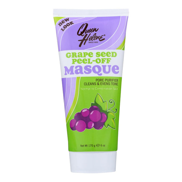 Mascarilla exfoliante antioxidante con extracto de semilla de uva y fórmula original de Queen Helene, 6 oz